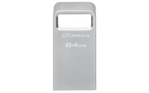 Kingston Technology DataTraveler 64GB Micro 200MB/s Metal USB 3.2 Gen 1 Kingston Technology DataTraveler 64GB Micro 200MB/s Metal USB 3.2 Gen 1
