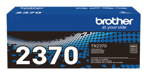 Brother TN2370 cartucho de tóner 1 pieza(s) Original Negro Brother TN2370 cartucho de tóner 1 pieza(s) Original Negro