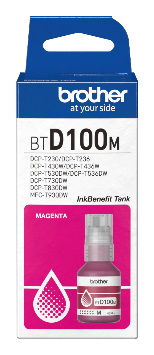 Brother BTD100M recambio de tinta para impresora Original Brother BTD100M recambio de tinta para impresora Original