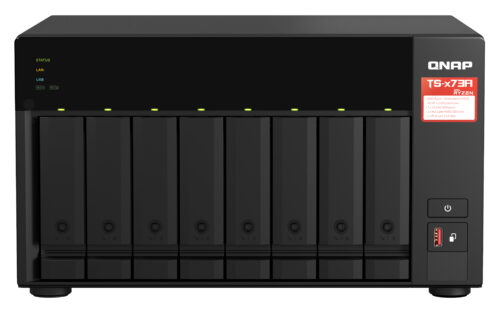 QNAP TS-873A NAS Torre Ryzen Embedded V1500B 8 GB DDR4 0 TB QuTS hero Negro QNAP TS-873A NAS Torre Ryzen Embedded V1500B 8 GB DDR4 0 TB QuTS hero Negro