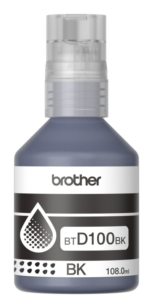 Brother BTD100BK recambio de tinta para impresora Original Brother BTD100BK recambio de tinta para impresora Original