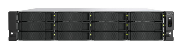 QNAP TS-h1277AXU-RP NAS Bastidor (2U) AMD Ryzen™ 5 16 GB DDR5 0 TB QNAP QTS Aluminio, Negro QNAP TS-h1277AXU-RP NAS Bastidor (2U) AMD Ryzen™ 5 16 GB DDR5 0 TB QNAP QTS Aluminio, Negro