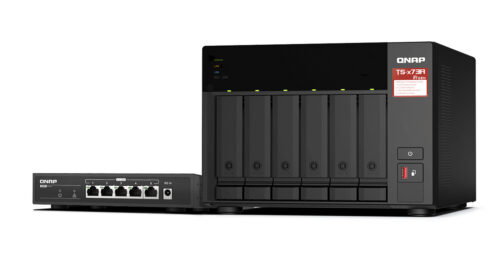 QNAP TS-673A-SW5T NAS Torre Ryzen Embedded V1500B 8 GB DDR4 0 TB QNAP QTS Negro QNAP TS-673A-SW5T NAS Torre Ryzen Embedded V1500B 8 GB DDR4 0 TB QNAP QTS Negro