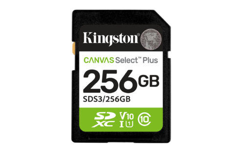 Kingston Technology 256 GB SDXC Canvas Select Plus Gen3 150 MB/s C10 UHS-I U1 V10 Kingston Technology 256 GB SDXC Canvas Select Plus Gen3 150 MB/s C10 UHS-I U1 V10