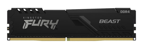 Kingston Technology FURY Beast 8GB 3600MT/s DDR4 CL17 DIMM Black Kingston Technology FURY Beast 8GB 3600MT/s DDR4 CL17 DIMM Black