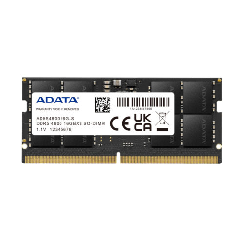 ADATA Premier módulo de memoria 16 GB 1 x 16 GB DDR5 262-pin SO-DIMM ECC ADATA Premier módulo de memoria 16 GB 1 x 16 GB DDR5 262-pin SO-DIMM ECC