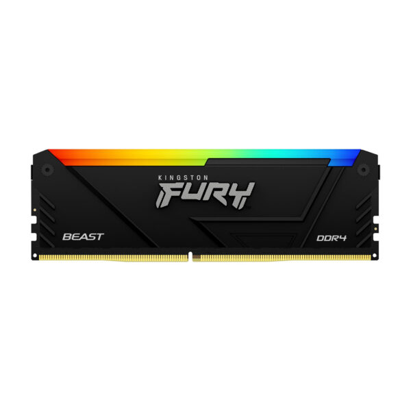 Kingston Technology FURY Beast 16GB 3200MT/s DDR4 CL16 DIMM RGB Kingston Technology FURY Beast 16GB 3200MT/s DDR4 CL16 DIMM RGB
