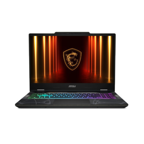 MSI Cyborg 15 B2RWEKG-055PE Intel Core 7 240H Portátil 39,6 cm (15.6") Full HD 16 GB DDR5-SDRAM 512 GB SSD NVIDIA GeForce RTX 5050 Laptop GPU Wi-Fi 6E (802.11ax) Windows 11 Home Negro