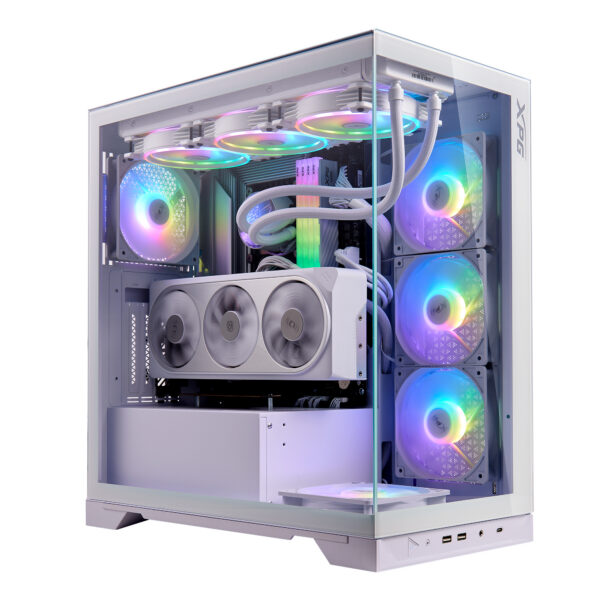 XPG INVADER X Torre Media Blanca