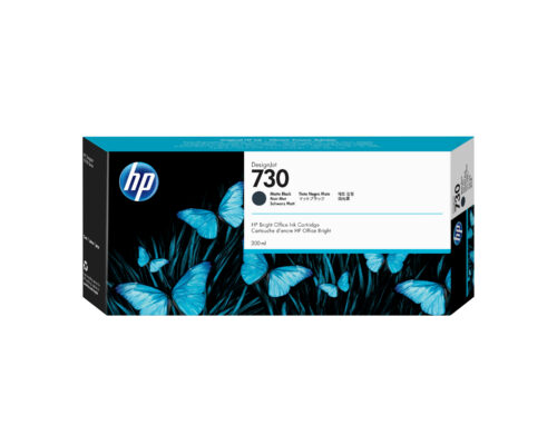 HP Cartucho de tinta DesignJet 730 negro mate de 300 ml HP Cartucho de tinta DesignJet 730 negro mate de 300 ml