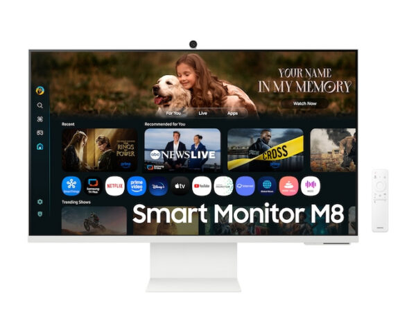 037479ed221015903a81df4b8070fe672d230f8f.jpg Samsung M8 LS32FM801ULXPE pantalla para PC 81,3 cm (32") 3840 x 2160 Pixeles 4K Ultra HD LED Blanco