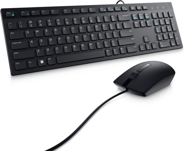 DELL KM300C teclado Ratón incluido Oficina USB QWERTY Español Negro