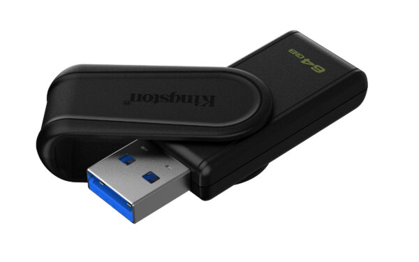 11cdbe295da9801a896ee194871deeff7fd3723f.jpg Kingston Technology DataTraveler 64GB Portable USB 3.2 Gen 1 Exodia S (Black/Black)