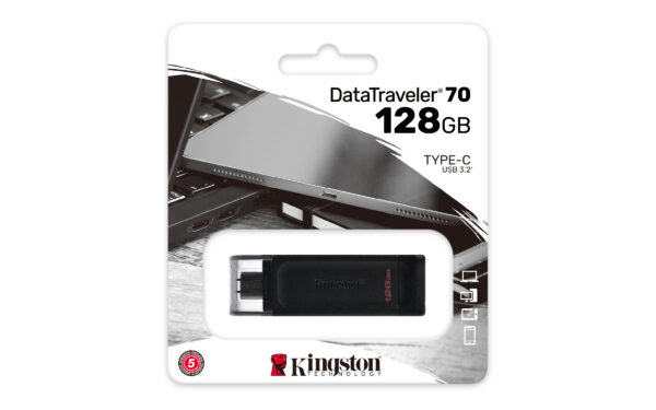 12d9a7e57cf8003e829eee0ba8988c43.jpg Kingston Technology DataTraveler 128GB USB-C 3.2 Gen 1 70