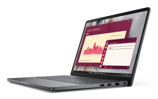 DELL Pro 14 PC14250 Intel Core 5 120U Portátil 35,6 cm (14") Full HD+ 16 GB DDR5-SDRAM 512 GB SSD Wi-Fi 6 (802.11ax) Windows 11 Pro Negro Español