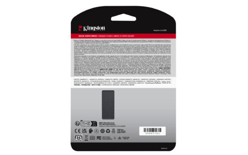 Kingston Technology A400 480 GB 2.5" Serial ATA III TLC