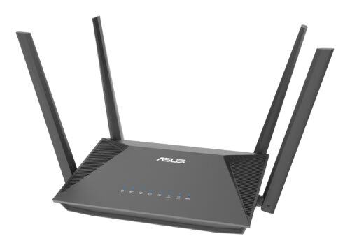 ASUS RT-AX52 router inalámbrico Gigabit Ethernet Doble banda (2,4 GHz / 5 GHz) Negro