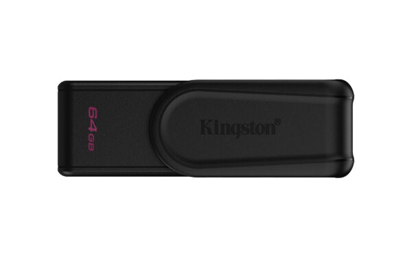 3159170ac26018f7a850f6886d12a3dacf4a9a0b.jpg Kingston Technology DataTraveler 64GB Portable USB 3.2 Gen 1 Exodia S (Black/Black)