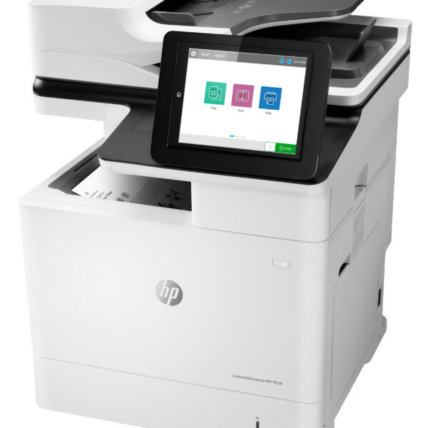 HP LaserJet Enterprise M636fh Multifunction Blanco y negro Impresora, Solo Ethernet; Fotocopiadora, escáner