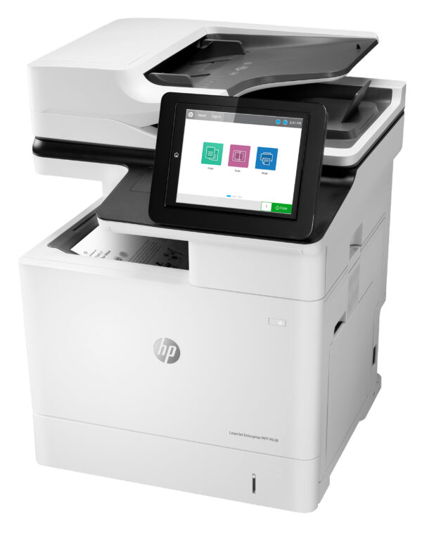 HP LaserJet Enterprise M636fh Multifunction Blanco y negro Impresora, Solo Ethernet; Fotocopiadora, escáner