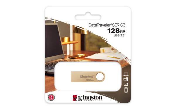 436207c45346f24c2ce0f5a7b73751b6.jpg Kingston Technology DataTraveler 128GB 220MB/s Unidad USB 3.2 Gen 1 Metálica SE9 G3