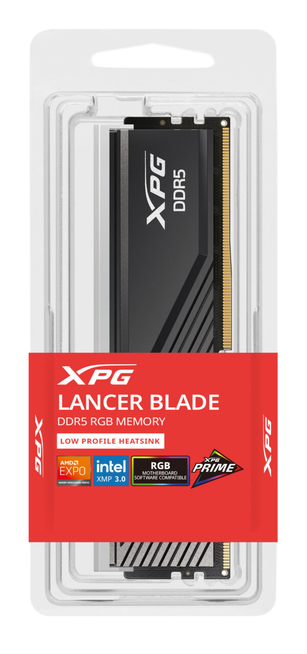 XPG LANCER BLADE RGB DDR5 módulo de memoria 16 GB 1 x 16 GB 6000 MT/s 288-pin DIMM