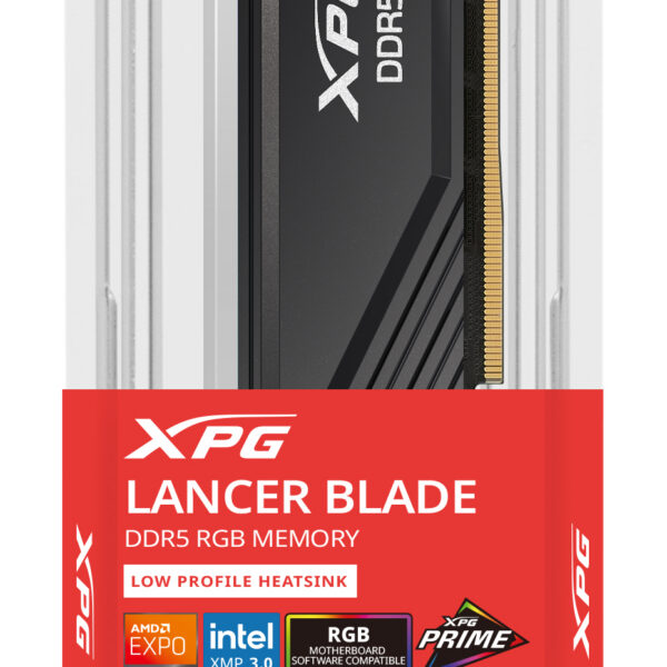 XPG LANCER BLADE RGB DDR5 módulo de memoria 32 GB 1 x 32 GB 288-pin DIMM ECC