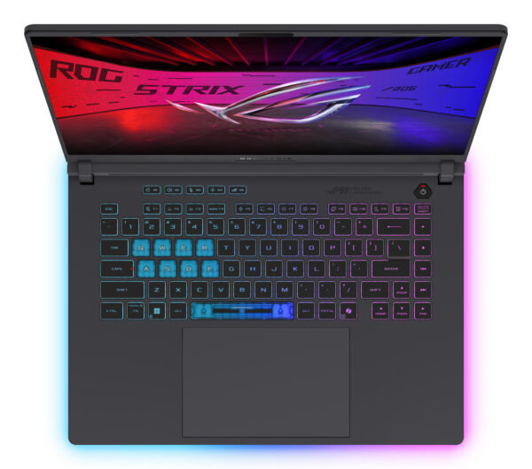 4ee66d27b35ce41ce70dc9069749a44571039052-1.jpg ASUS ROG Strix G16 G615LP-RV019W Intel Core Ultra 9 275HX Portátil 40,6 cm (16") WUXGA 16 GB DDR5-SDRAM 1 TB SSD NVIDIA GeForce RTX 5070 Wi-Fi 7 (802.11be) Windows 11 Home Negro, Gris QWERTY Español