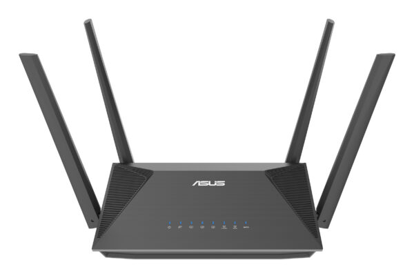 ASUS RT-AX52 router inalámbrico Gigabit Ethernet Doble banda (2,4 GHz / 5 GHz) Negro
