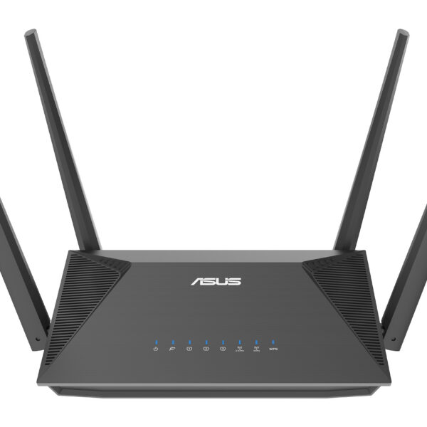 ASUS RT-AX52 router inalámbrico Gigabit Ethernet Doble banda (2,4 GHz / 5 GHz) Negro