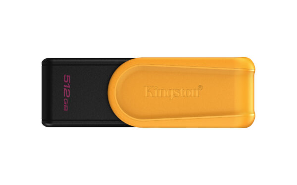 55ee4aee44252d3f4d7421b27314b5fb00ced5f7.jpg Kingston Technology DataTraveler 512GB Portable USB 3.2 Gen 1 Exodia S (Black/Yellow)