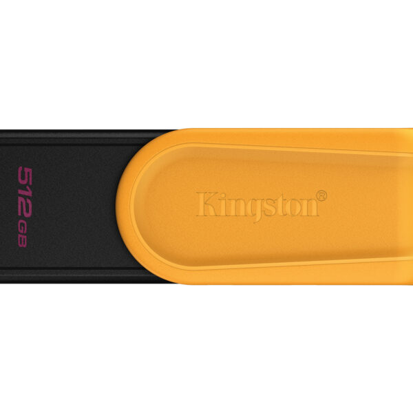 55ee4aee44252d3f4d7421b27314b5fb00ced5f7.jpg Kingston Technology DataTraveler 512GB Portable USB 3.2 Gen 1 Exodia S (Black/Yellow)