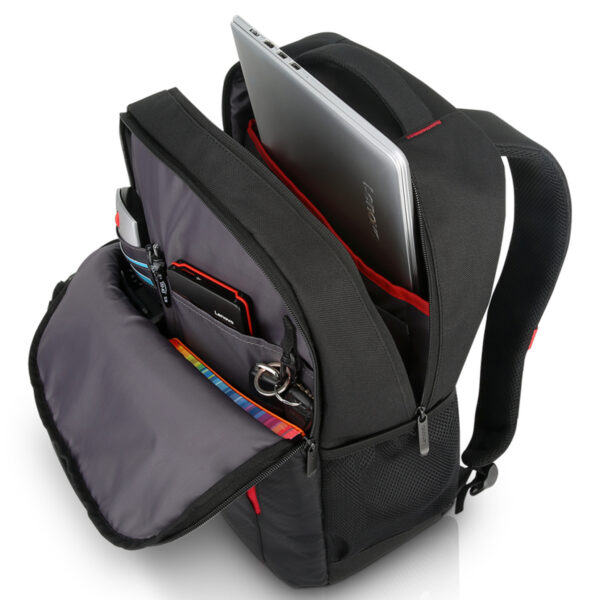 Lenovo B515 39,6 cm (15.6") Mochila Negro, Rojo