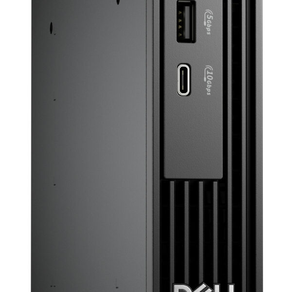DELL Pro Micro QCM1250 Intel Core Ultra 5 235T 16 GB DDR5-SDRAM 512 GB SSD Windows 11 Pro Micro PC Mini PC Negro