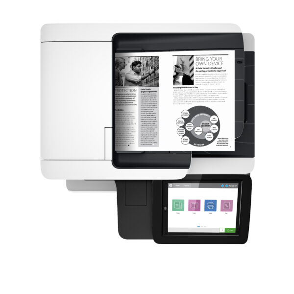 HP LaserJet Enterprise M528dn Inalámbrico Multifunction Blanco y negro Impresora, Fotocopiadora, escáner; Dúplex