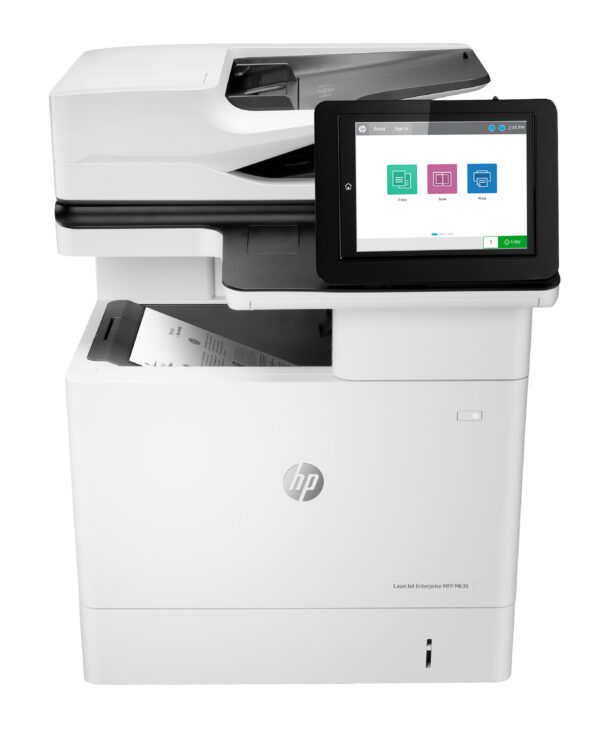 HP LaserJet Enterprise M636fh Multifunction Blanco y negro Impresora, Solo Ethernet; Fotocopiadora, escáner