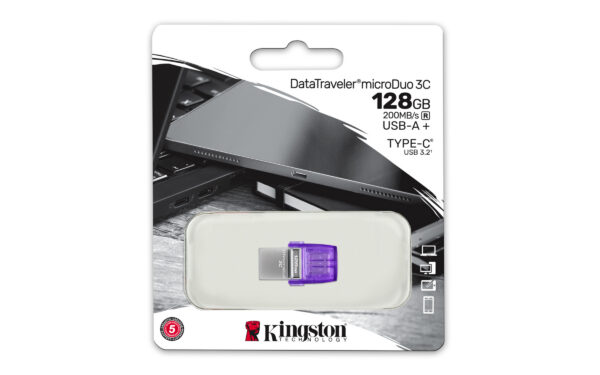 76dc96155a89fdd54cdd47f7cd5b7372.jpg Kingston Technology DataTraveler 128GB microDuo 3C 200MB/s dual USB-A + USB-C