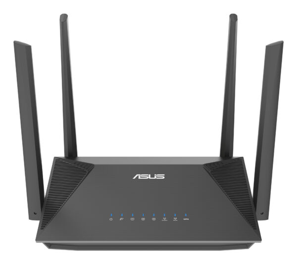ASUS RT-AX52 router inalámbrico Gigabit Ethernet Doble banda (2,4 GHz / 5 GHz) Negro