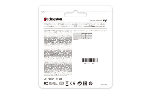 852d38c8744a6fa91e861ea39618ea37.jpg Kingston Technology DataTraveler 64GB USB-C 3.2 Gen 1 70