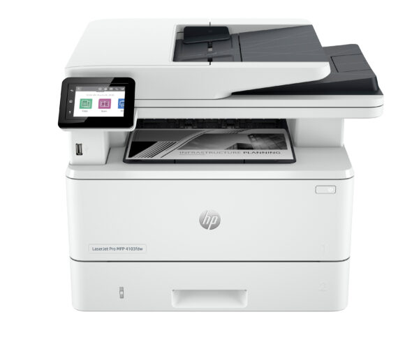 90ad7aca7fd1ca593e4eb9029d4c18f89d38a7e3.jpg HP LaserJet Pro MFP 4103fdw Printer Laser A4 1200 x 1200 DPI 40 ppm Wifi