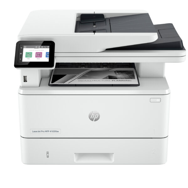 90ad7aca7fd1ca593e4eb9029d4c18f89d38a7e3.jpg HP LaserJet Pro MFP 4103fdw Printer Laser A4 1200 x 1200 DPI 40 ppm Wifi