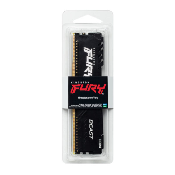 92899549_2564218362-2.jpg Kingston Technology FURY Beast 8GB 3200MT/s DDR4 CL16 DIMM Black