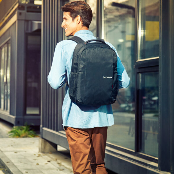 Lenovo B515 39,6 cm (15.6") Mochila Negro, Rojo