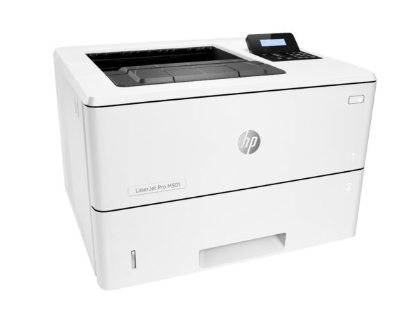 HP LaserJet Pro M501dn Blanco y negro Impresora, Solo Ethernet; A doble cara