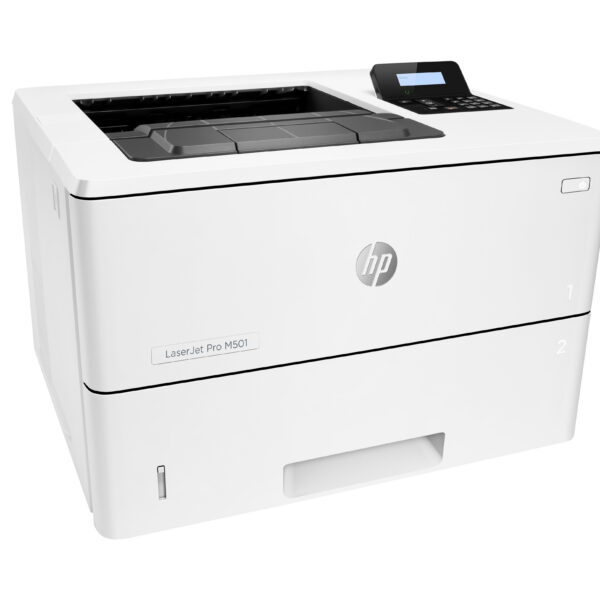 HP LaserJet Pro M501dn Blanco y negro Impresora, Solo Ethernet; A doble cara