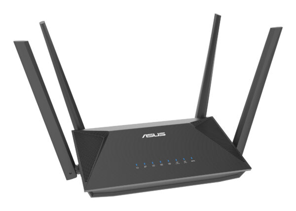 ASUS RT-AX52 router inalámbrico Gigabit Ethernet Doble banda (2,4 GHz / 5 GHz) Negro