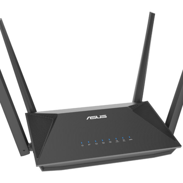 ASUS RT-AX52 router inalámbrico Gigabit Ethernet Doble banda (2,4 GHz / 5 GHz) Negro