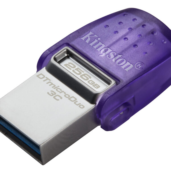 c2195bec27ec7792f73845166d1abeac.jpg Kingston Technology DataTraveler 256GB microDuo 3C 200MB/s dual USB-A + USB-C