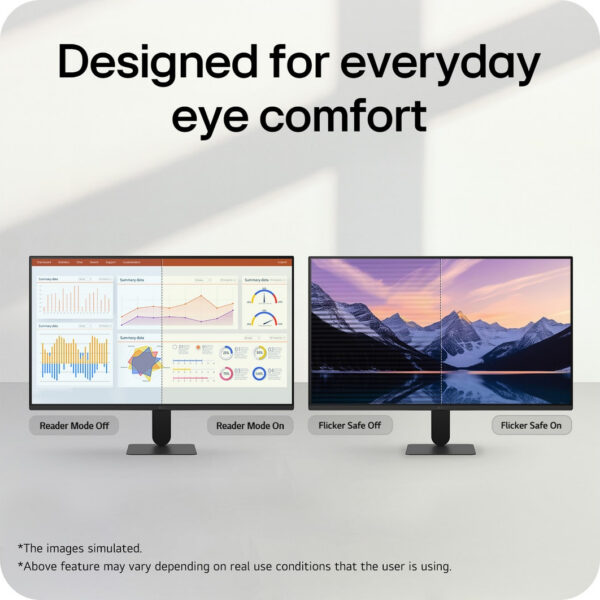 LG 24U411B-B pantalla para PC 60,5 cm (23.8") 1920 x 1080 Pixeles Full HD LCD Negro