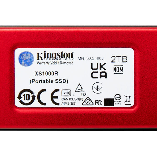 ca39f473486e1db08d3f631ee9ea277954ebf98d.jpg Kingston Technology 2TB SSD externo XS1000 USB 3.2 Gen 2, Rojo
